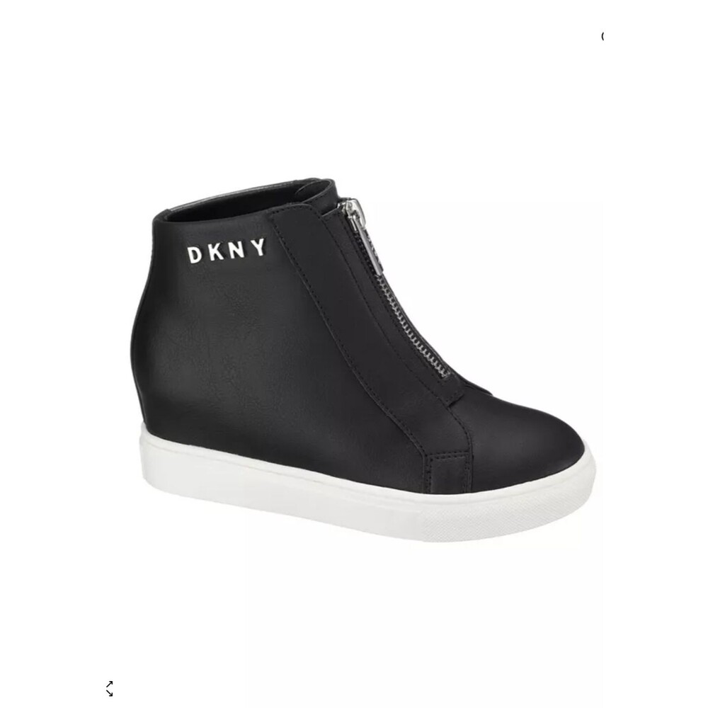 DKNY Big Girls Wedge Sneakers Size 5 LN